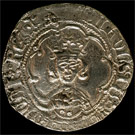 Anverso de Real de plata de Alfon IV, Ceca de Mallorca