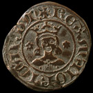 Anverso de Dobler de Jaume III el temerario (1315/1349) Ceca de Mallorca