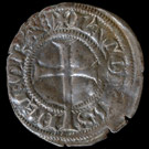 Reverso de Malla de Jaume II el prudente (1276/1311) Ceca de Mallorca